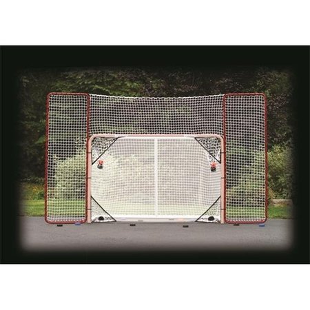 EZGOAL EZGoal 65121 Hockey Backstop Kit With Targets 10 x 6 Ft. 65121